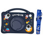 Детский чехол для Samsung Galaxy Tab A9 8.7" SM-X110, SM-X115 Galeo Cartoon Space с ремешком