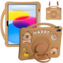 Детский чехол для Apple iPad 11 (2025) /10th Gen 10.9" (2022) Galeo Cartoon Capybara с ремешком