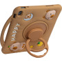 Детский чехол для Apple iPad 11 (2025) /10th Gen 10.9" (2022) Galeo Cartoon Capybara с ремешком