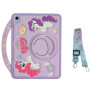 Детский чехол для Apple iPad 11 (2025) /10th Gen 10.9" (2022) Galeo Cartoon Pony с ремешком