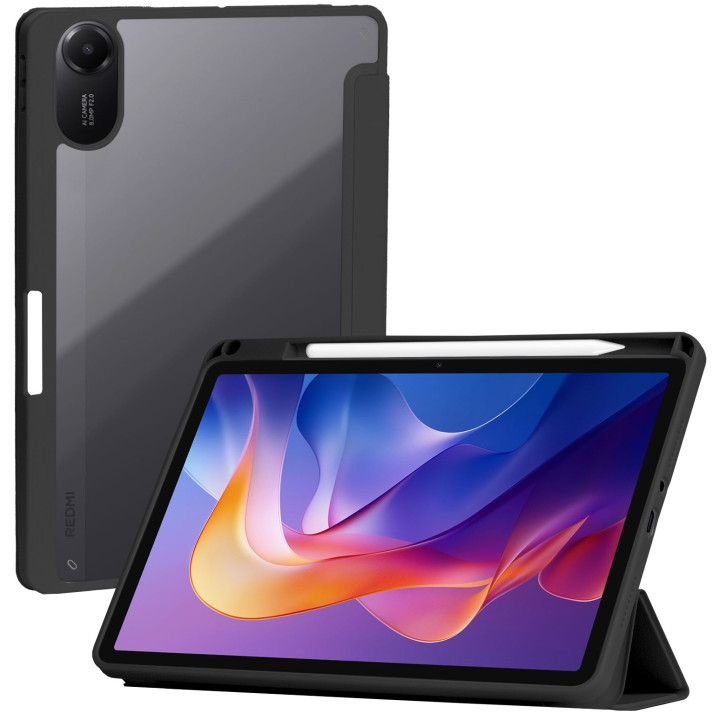 Чохол з відсіком для стилуса для Xiaomi Redmi Pad 2 11" (2025) Galeo Hybrid Black