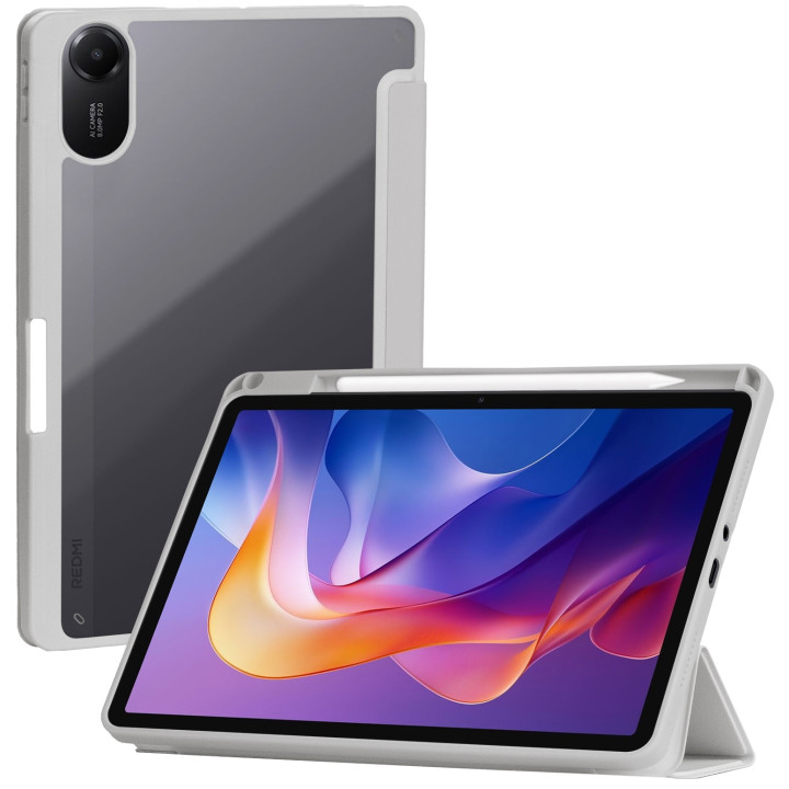 Чохол з відсіком для стилуса для Xiaomi Redmi Pad 2 11" (2025) Galeo Hybrid Grey