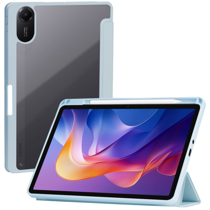 Чохол з відсіком для стилуса для Xiaomi Redmi Pad 2 11" (2025) Galeo Hybrid Light Blue