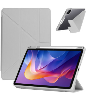 Чохол Galeo Hybrid Origami with Stylus Holder для Xiaomi Redmi Pad 2 11" (2025) Grey