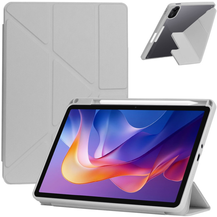 Чохол Galeo Hybrid Origami with Stylus Holder для Xiaomi Redmi Pad 2 11" (2025) Grey