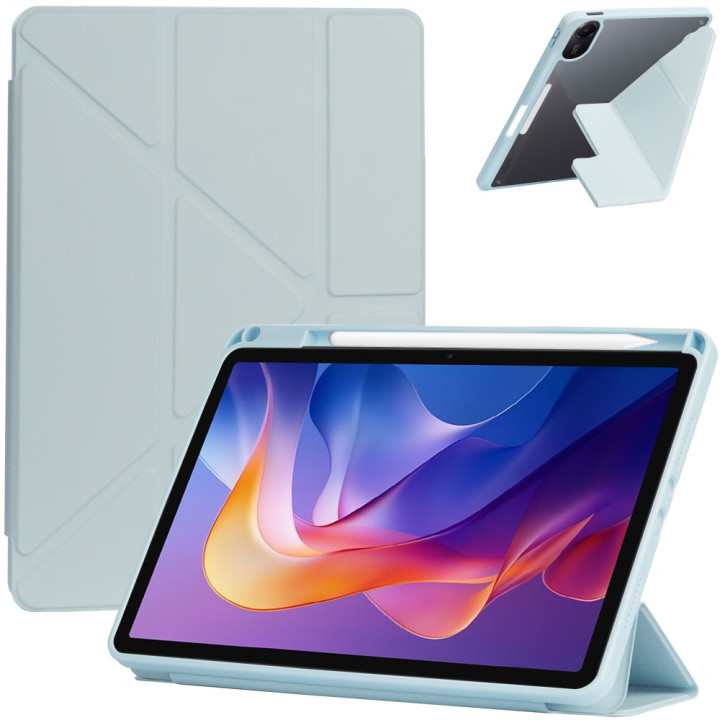 Чохол Galeo Hybrid Origami with Stylus Holder для Xiaomi Redmi Pad 2 11" (2025) Light Blue
