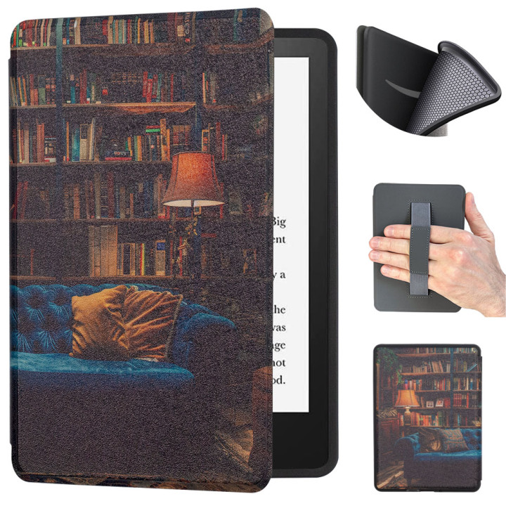 Чохол Galeo TPU with Handstrap для Amazon Kindle Paperwhite 11th Gen 6.8" Library