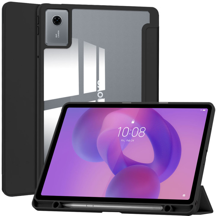 Чехол Hybrid with Stylus Holder для Lenovo Idea Tab 11 / Tab K11 2nd Gen TB336FU, TB336ZU Black
