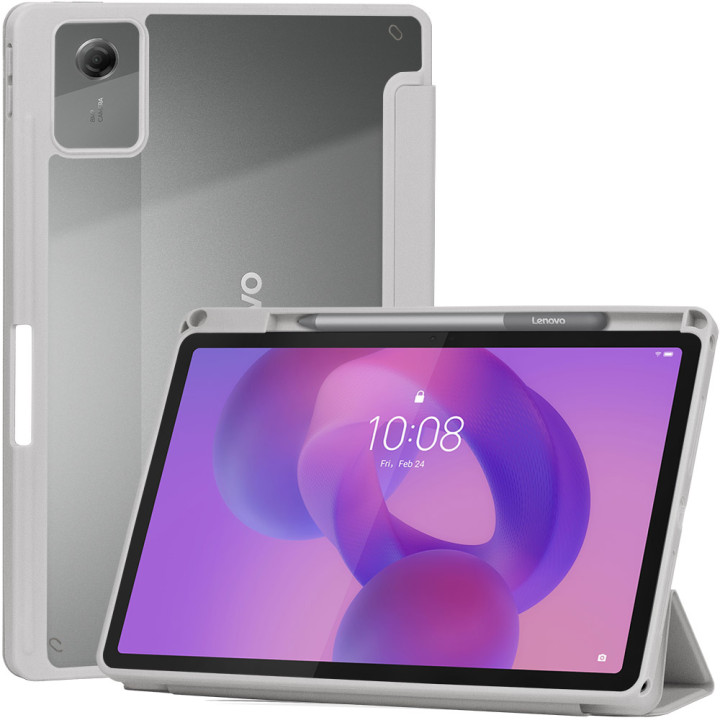 Чехол Hybrid with Stylus Holder для Lenovo Idea Tab 11 / Tab K11 2nd Gen TB336FU, TB336ZU Grey