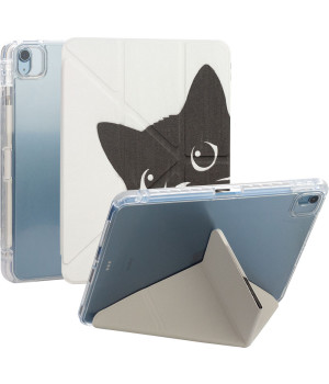 Чохол Galeo Hybrid Y-Type Print для Apple iPad Air 11 (2024/2025) / iPad Air 4/5 10.9" Black Cat
