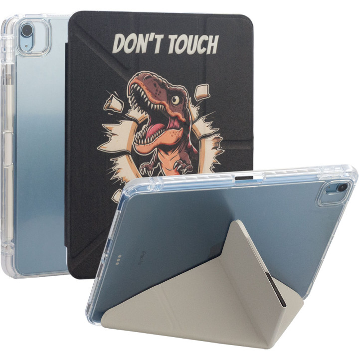 Чехол Galeo Hybrid Y-Type Print для Apple iPad Air 11 (2024/2025) / iPad Air 4/5 10.9" T-Rex