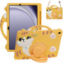 Детский чехол для Samsung Galaxy Tab A9+ 11" SM-X210, SM-X216 Galeo Cartoon Cat с ремешком