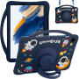 Детский чехол для Samsung Galaxy Tab A8 10.5" SM-X200, SM-X205 Galeo Cartoon Space с ремешком