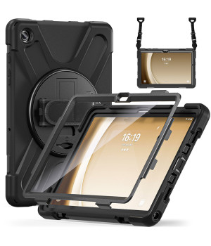Противоударный чехол Galeo Heavy Duty+ для Samsung Galaxy Tab A9 Plus 11" SM-X210, SM-X216 Black