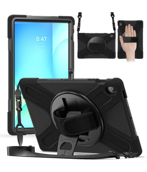 Противоударный чехол Galeo Heavy Duty+ для Samsung Galaxy Tab S10 FE+ 13.1" SM-X620, SM-X626 Black