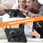 Противоударный чехол Galeo Heavy Duty+ для Samsung Galaxy Tab A9 8.7" SM-X110, SM-X115 Black