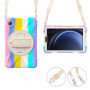 Противоударный чехол Galeo Heavy Duty+ для Samsung Galaxy Tab A9 8.7" SM-X110, SM-X115 Rainbow Pink