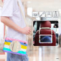 Противоударный чехол Galeo Heavy Duty+ для Samsung Galaxy Tab A9 8.7" SM-X110, SM-X115 Rainbow Pink