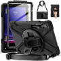 Противоударный чехол Galeo Heavy Duty+ для Samsung Galaxy Tab S10 FE/S9/S9 FE, S8, S7 11" Black