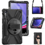 Противоударный чехол Galeo Heavy Duty+ для Samsung Galaxy Tab S10 FE/S9/S9 FE, S8, S7 11" Black
