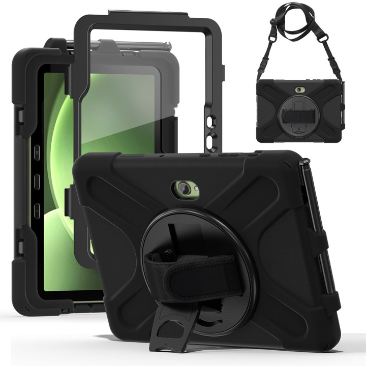 Противоударный чехол Galeo Heavy Duty+ для Samsung Galaxy Tab Active5 Pro 10.1" SM-X350, SM-X356 Black