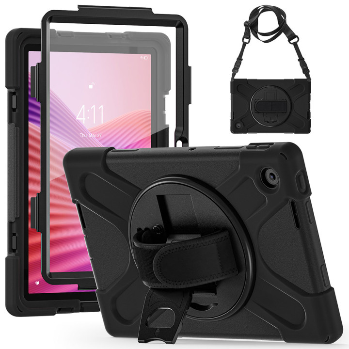 Протиударний чохол Galeo Heavy Duty+ для Lenovo Tab (2025) TB311FU, TB311XU 10.1" Black