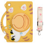 Детский чехол для Samsung Galaxy Tab A7 Lite 8.7" SM-T220, SM-T225 Galeo Cartoon Cat с ремешком
