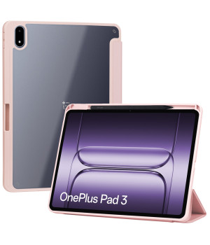 Чохол з відсіком для стилуса для OnePlus Pad 3 13.2" (2025) Galeo Hybrid Pink