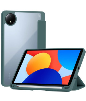 Чохол з відсіком для стилуса для Xiaomi Redmi Pad SE 8.7" Galeo Hybrid Dark Green