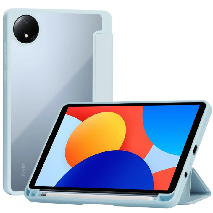 Чохол з відсіком для стилуса для Xiaomi Redmi Pad SE 8.7" Galeo Hybrid Light Blue