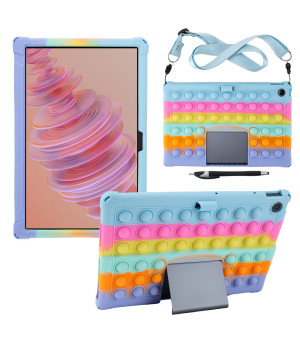 Силіконовий чохол Galeo Pop It для Lenovo Tab Plus 11.5 TB351FU / Xiaoxin Pad Studio Rainbow LB