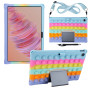 Силиконовый чехол Galeo Pop It для Lenovo Tab Plus 11.5 TB351FU / Xiaoxin Pad Studio Rainbow LB