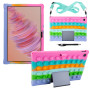 Силіконовий чохол Galeo Pop It для Lenovo Tab Plus 11.5 TB351FU / Xiaoxin Pad Studio Rainbow Pink