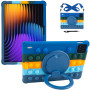 Силиконовый чехол Galeo Pop It with Handle для Xiaomi Pad 7 / Pad 7 Pro 11.2" Rainbow DB