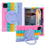 Силіконовий чохол Galeo Pop It with Handle для Xiaomi Pad 7 / Pad 7 Pro 11.2" Rainbow Pink