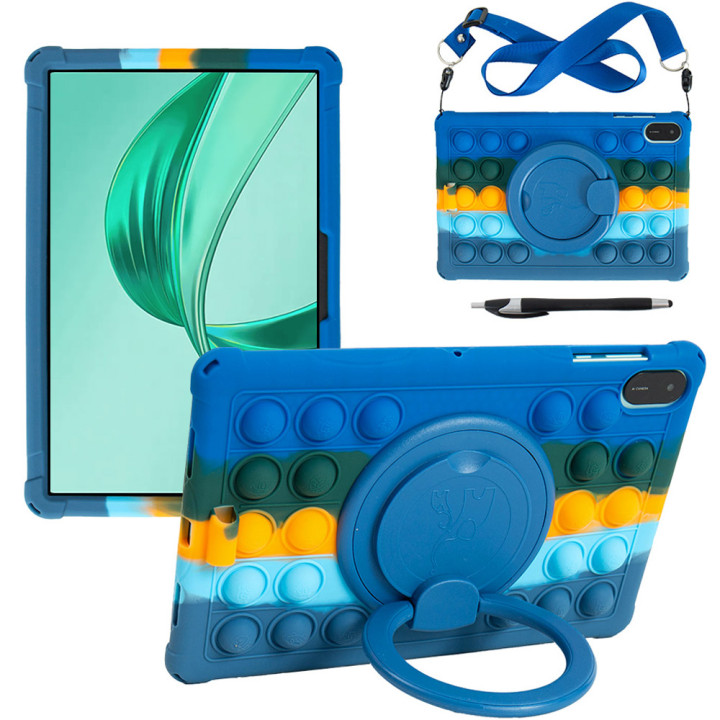 Силіконовий чохол Galeo Pop It для Honor Pad X8a / Honor Pad X9 Rainbow DB