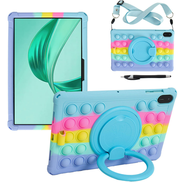 Силіконовий чохол Galeo Pop It для Honor Pad X8a / Honor Pad X9 Rainbow LB