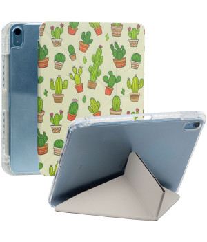 Чехол Galeo Hybrid Y-Type Print для Apple iPad 11 (2025) / iPad 10 (2022) Cactus
