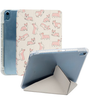 Чехол Galeo Hybrid Y-Type Print для Apple iPad 11 (2025) / iPad 10 (2022) Corgi