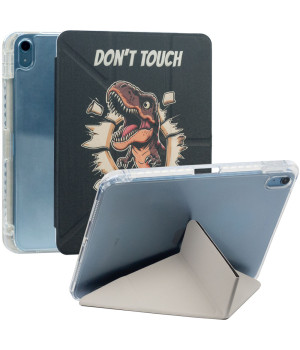 Чехол Galeo Hybrid Y-Type Print для Apple iPad 11 (2025) / iPad 10 (2022) T-rex