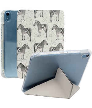 Чехол Galeo Hybrid Y-Type Print для Apple iPad 11 (2025) / iPad 10 (2022) Zebra