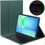 Чехол с клавиатурой для Samsung Galaxy Tab S10 FE+ SM-X620, SM-X626 13.1" Galeo (En+Ua+Ru) Dark Green