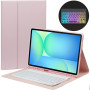 Чехол с клавиатурой для Samsung Galaxy Tab S10 FE+ SM-X620, SM-X626 13.1" Galeo (En+Ua+Ru) Pink