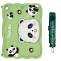 Детский чехол для Apple iPad 7/8/9 10.2" (2019/2020/2021) Galeo Cartoon Panda с ремешком