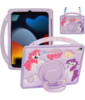 Дитячий чохол для Apple iPad 7/8/9 10.2" (2019/2020/2021) Galeo Cartoon Pony з ремінцем