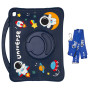 Дитячий чохол для Apple iPad 7/8/9 10.2" (2019/2020/2021) Galeo Cartoon Space з ремінцем