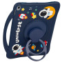 Дитячий чохол для Apple iPad 7/8/9 10.2" (2019/2020/2021) Galeo Cartoon Space з ремінцем