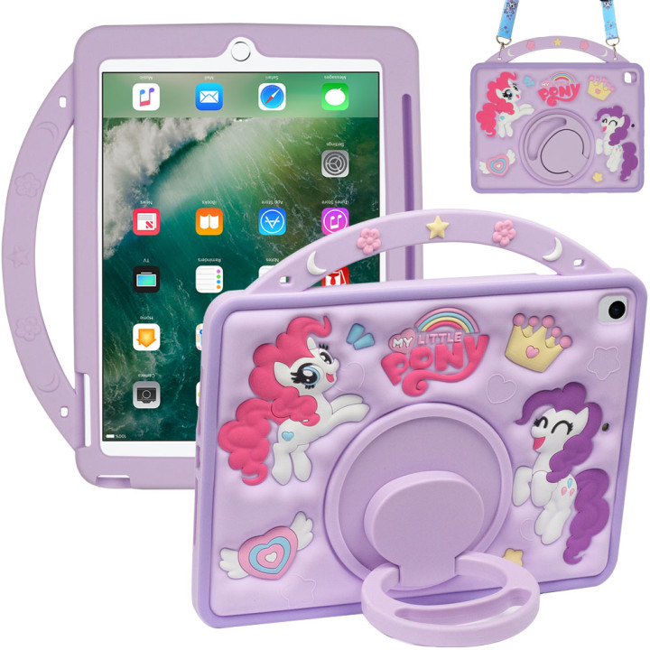 Дитячий чохол для Apple iPad 9.7" (2017/2018), Air 1/2, Pro 9.7" Galeo Cartoon Pony з ремінцем