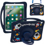 Дитячий чохол для Apple iPad 9.7" (2017/2018), Air 1/2, Pro 9.7" Galeo Cartoon Space з ремінцем