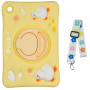 Детский чехол для Samsung Galaxy Tab S6 Lite 10.4" (2020/2022/2024) Galeo Cartoon Duck с ремешком